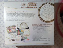 Pokemon TCG Sword & Shield Brilliant Stars Elite Trainer Box ETB Sealed - Image 2