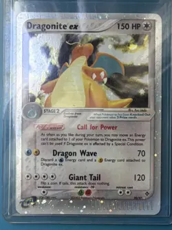 Pokemon TCG Dragonite ex 90/97 Dragon Ultra Rare Holo 150 HP Stage 2 EN Ryo Ueda - Image 1