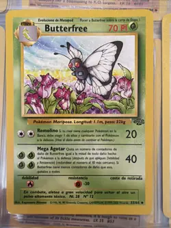 Pokemon TCG Butterfree 33/64 Jungle Set Spanish - Image 1