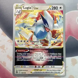 Pokemon Lugia VSTAR Ultra Rare 139/195 World Championship 2023 English - Image 1