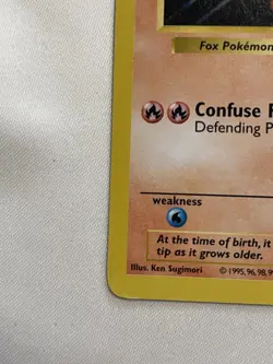 Pokemon Vulpix Base Set Shadowless 68/102 Unlimited Common LP - Image 2