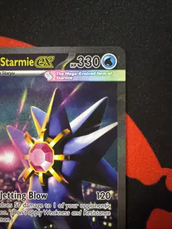 2026 POKEMON POR EN-PERFECT ORDER 118 MEGA STARMIE EX SPECIAL ILLUSTRATION RARE - Image 3