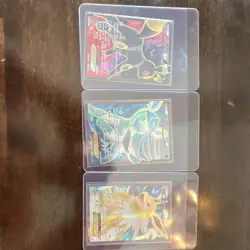 Pokemon GX Full Art Holo Lot Umbreon Glaceon Jolteon Sun & Moon Team Up - Image 1