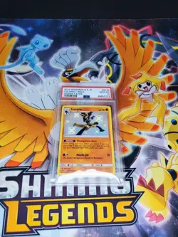 Pokemon Lucario Hidden Fates Holo Rare #SV22 PSA 10 Gem Mint - Image 4
