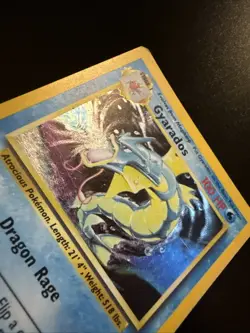 Gyarados 6/102 Base Set Holo Rare Unlimited Pokemon - Image 3