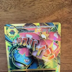 Pokemon TCG M Venusaur EX #100/108 Evolutions 2016 Ultra Rare Full Art Holo - Image 3