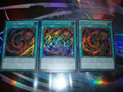 3x Ancient Gear Fusion 1st Edition Secret Rare RA05-EN063 Yu-Gi-Oh! - Image 1