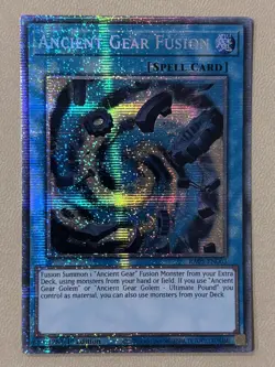 Ancient Gear Fusion RA05-EN063 Starlight Rare 1st Ed - Image 1