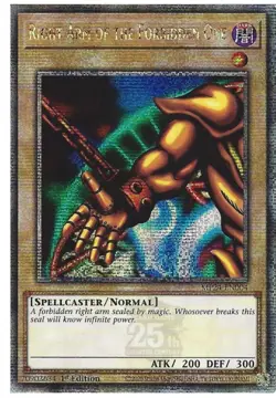 MP24-EN004 Right Arm of the Forbidden One - Quarter Century Secret Rare 1st Ed - Image 1