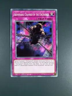 Yugioh - Abominable Chamber Of The Unchained - Common - MP20 - 1st - Image 1