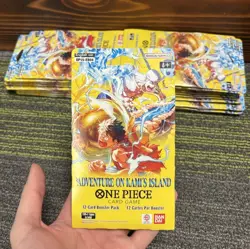 Lot Of 20 One Piece - OP-15 (Adventure On Kami's Island) Sleeved Booster Pack - Image 1
