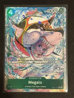 Megalo EB04-018 R ALT ART - The Azure Sea's Seven ENGLISH OP14 One Piece - Image 1