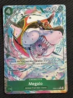Megalo EB04-018 R ALT ART - The Azure Sea's Seven ENGLISH OP14 One Piece - Image 1