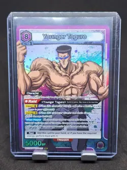 Union Arena Yu Yu Hakusho - Younger Toguro - Super Rare Foil - UE13BT/YYH-1-025 - Image 1
