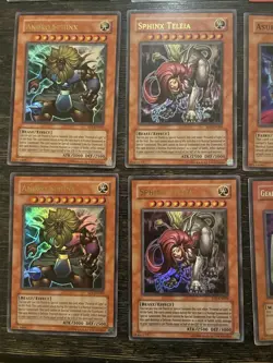 Yu-Gi-Oh! TCG Card Lot - Andro Sphinx, Sphinx Teleia, Foil - Image 2