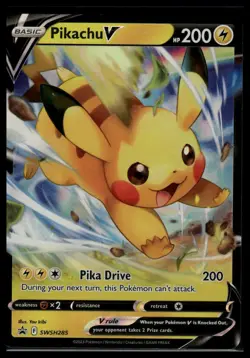 SWSH: Sword & Shield Promo Cards #SWSH285 Pikachu V - Image 1