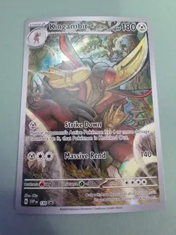 Kingambit 130 Sv: Scarlet & Violet Promo Cards Holo - Image 1