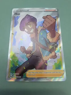 Pokemon TCG Hop Champions Path Full Art Ultra Rare Holo Card 073/073 - Image 1