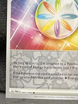 Luminous Energy Scarlet & Violet Miscut Error Rare Pokemon Card | Square Cut - Image 3
