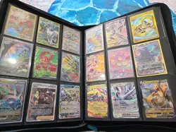pokemon card collection all the cards in the pictures (binder not included) - Image 1