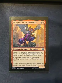 Wingnut, Bat on the Belfry MTG Teenage Mutant Ninja Turtles NM Magic Regular - Image 1