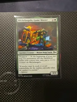 MTG TMNT C Michelangelo, Game Master #0118 - Image 1