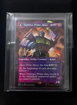 MTG Optimus Prime, Hero (Shattered Glass) Universes Beyond: Transformers Regular - Image 1