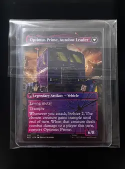 MTG Optimus Prime, Hero (Shattered Glass) Universes Beyond: Transformers Regular - Image 2