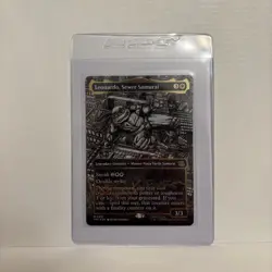 Leonardo, Sewer Samurai (Borderless) (Gold-Stamped Signature)Teenage Mutant Foil - Image 1