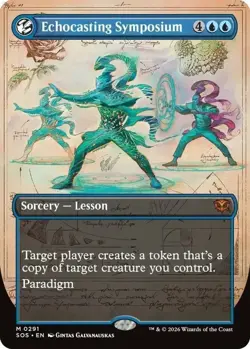 MTG Secrets of Strixhaven Echocasting Symposium Borderless 0291 - Image 1