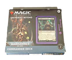 Magic the Gathering: Warhammer 40K Necron Dynasties Commander Deck **SEALED ** - Image 1