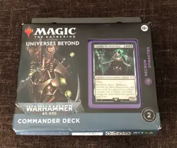 Magic the Gathering: Warhammer 40K Necron Dynasties Commander Deck **SEALED ** - Image 3