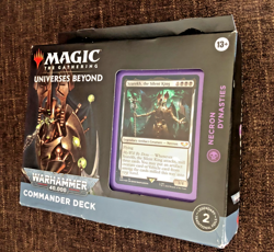 Magic the Gathering: Warhammer 40K Necron Dynasties Commander Deck **SEALED ** - Image 4