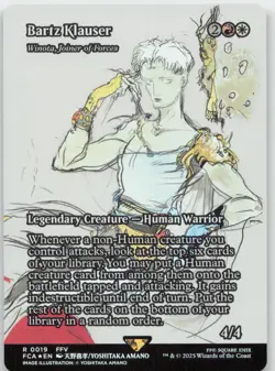 MTG: FINAL FANTASY: Bartz Klauser - Winota, Joiner of Forces (Showcase) : Foil - Image 1