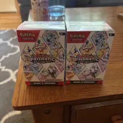 Pokemon TCG Prismatic Evolutions Booster Bundle New Sealed x2 (Lot of 2) - Image 1
