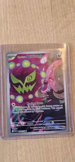 Cynthia’s Spiritomb 244/217 Ascended Heroes Illustration Rare Pokemon Card NM - Image 1