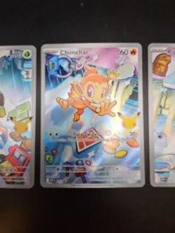 Pokemon 1st Partner Illustration Collections Turtwig #40 Chimchar #41 Piplup 42 - Image 3