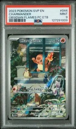 PSA 9 Charmander - 044 (Pokemon Center Exclusive) - Image 1
