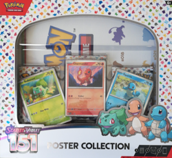 Pokemon TCG Scarlet & Violet 151 Poster Collection Box - New & Factory Sealed 820650853166 - Image 1