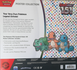 Pokemon TCG Scarlet & Violet 151 Poster Collection Box - New & Factory Sealed 820650853166 - Image 2