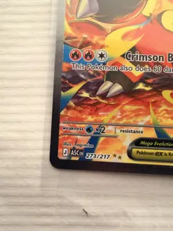 Pokemon TCG Mega Emboar Ex 273/217 Special Illustration Rare Ascended Heroes NM - Image 5