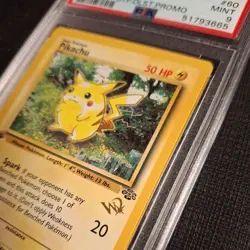 PSA 9 Pokemon Promo Pikachu Jungle 1st Ed. W Stamp 60/64 - Image 2
