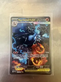 Mega Charizard X EX 125/094 Phantasmal Flames Holo Rare Pokemon TCG - Image 1