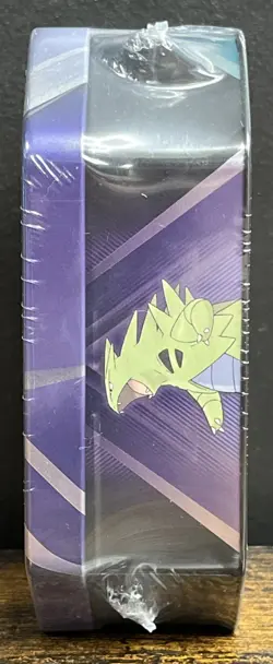 Pokemon TCG Tyranitar Triple Whammy Tin Factory Sealed 2024 NIB - Image 2
