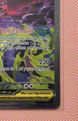 Mega Gengar EX 284/217 SIR Special Illustration Rare Pokemon Ascended Heroes UK - Image 5