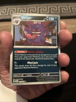 Gengar 050/088 - Holo Rare - Mega Evolution: Perfect Order - Pokemon TCG - Image 1