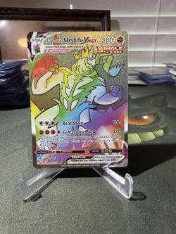 Pokemon TCG SWSH: Battle Style Single Strike Urshifu VMAX Secret Rare 167/163 - Image 1