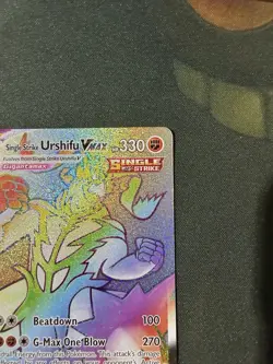 Pokemon TCG SWSH: Battle Style Single Strike Urshifu VMAX Secret Rare 167/163 - Image 4