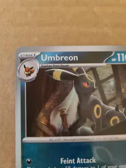 Pokemon Umbreon TCG poke Ball Pattern, 059/131, Sv: Prismatic, Evolutions Holo - Image 3