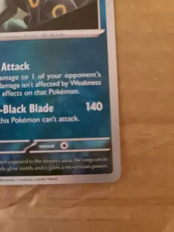 Pokemon Umbreon TCG poke Ball Pattern, 059/131, Sv: Prismatic, Evolutions Holo - Image 4